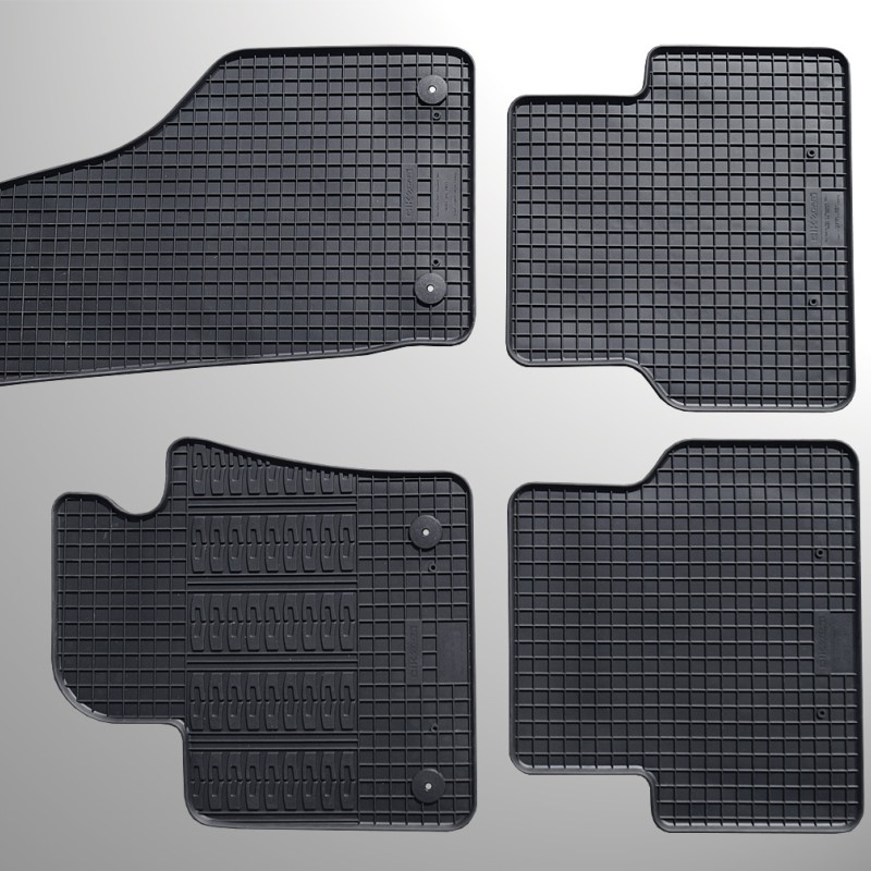 ΜΑΡΚΕ ΠΑΤΑΚΙΑ ΣΕ ΣΚΑΦΗ ΛΑΣΤΙΧΟ ΓΙΑ AUDI Q3 2011-2018 ΣΕ ΜΑΥΡΟ ΧΡΩΜΑ ΜΕ ΚΟΥΜΠΩΜΑΤΑ CIK - 4 ΤΕΜ.