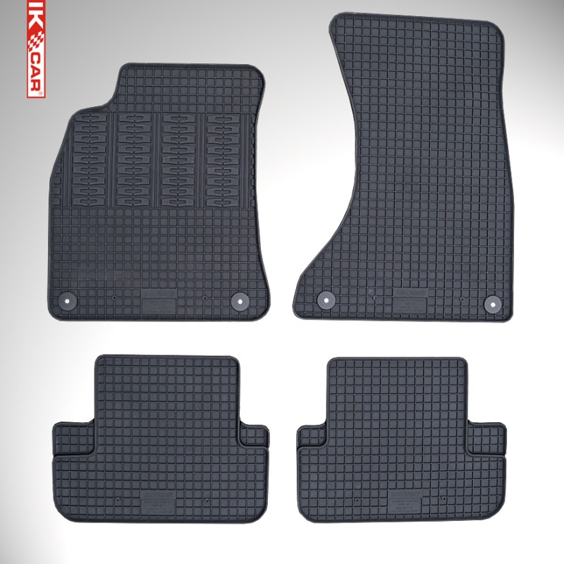 ΜΑΡΚΕ ΠΑΤΑΚΙΑ ΣΕ ΣΚΑΦΗ ΛΑΣΤΙΧΟ ΓΙΑ AUDI A4 2008-2012 / A5 2007-2015 / S5 2007-2015 ΣΕ ΜΑΥΡΟ ΧΡΩΜΑ ΜΕ ΚΟΥΜΠΩΜΑΤΑ CIK - 4 ΤΕΜ.