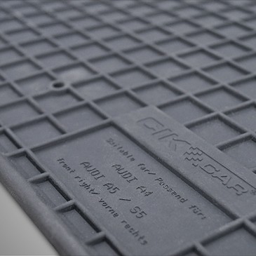 ΜΑΡΚΕ ΠΑΤΑΚΙΑ ΣΕ ΣΚΑΦΗ ΛΑΣΤΙΧΟ ΓΙΑ AUDI A4 2008-2012 / A5 2007-2015 / S5 2007-2015 ΣΕ ΜΑΥΡΟ ΧΡΩΜΑ ΜΕ ΚΟΥΜΠΩΜΑΤΑ CIK - 4 ΤΕΜ.