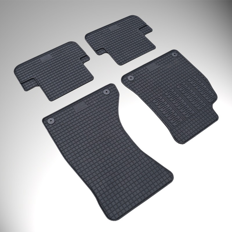 ΜΑΡΚΕ ΠΑΤΑΚΙΑ ΣΕ ΣΚΑΦΗ ΛΑΣΤΙΧΟ ΓΙΑ AUDI A4 2008-2012 / A5 2007-2015 / S5 2007-2015 ΣΕ ΜΑΥΡΟ ΧΡΩΜΑ ΜΕ ΚΟΥΜΠΩΜΑΤΑ CIK - 4 ΤΕΜ.