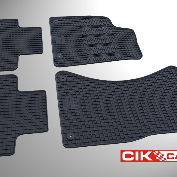 ΜΑΡΚΕ ΠΑΤΑΚΙΑ ΣΕ ΣΚΑΦΗ ΛΑΣΤΙΧΟ ΓΙΑ AUDI Q5 2008-2017 ΣΕ ΜΑΥΡΟ ΧΡΩΜΑ ΜΕ ΚΟΥΜΠΩΜΑΤΑ CIK - 4 ΤΕΜ.