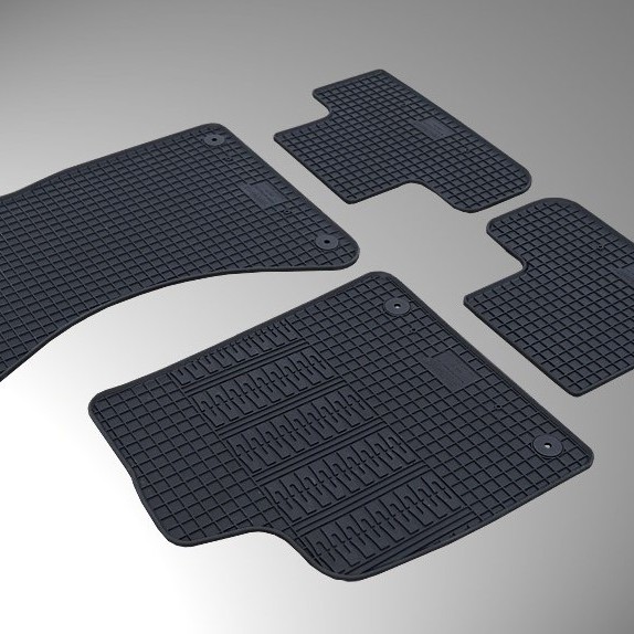 ΜΑΡΚΕ ΠΑΤΑΚΙΑ ΣΕ ΣΚΑΦΗ ΛΑΣΤΙΧΟ ΓΙΑ AUDI Q5 2008-2017 ΣΕ ΜΑΥΡΟ ΧΡΩΜΑ ΜΕ ΚΟΥΜΠΩΜΑΤΑ CIK - 4 ΤΕΜ.