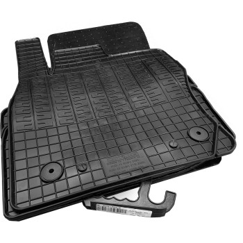 ΜΑΡΚΕ ΠΑΤΑΚΙΑ ΣΕ ΣΚΑΦΗ ΛΑΣΤΙΧΟ ΓΙΑ AUDI A3 8Y ETSI 4D / 5D 2020+ ΣΕ ΜΑΥΡΟ ΧΡΩΜΑ ΜΕ ΚΟΥΜΠΩΜΑΤΑ CIK - 4 ΤΕΜ.