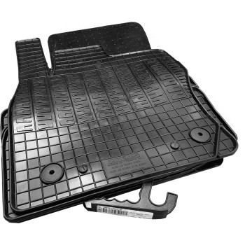 ΜΑΡΚΕ ΠΑΤΑΚΙΑ ΣΕ ΣΚΑΦΗ ΛΑΣΤΙΧΟ ΓΙΑ AUDI A3 8Y 4D / 5D 2020+ ΣΕ ΜΑΥΡΟ ΧΡΩΜΑ ΜΕ ΚΟΥΜΠΩΜΑΤΑ CIK - 4 ΤΕΜ.