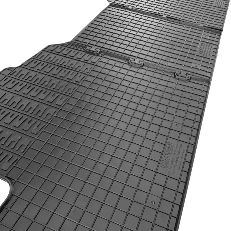 ΜΑΡΚΕ ΠΑΤΑΚΙΑ ΣΕ ΣΚΑΦΗ ΛΑΣΤΙΧΟ ΓΙΑ CITROEN JUMPER / FIAT DUCATO / PEUGEOT BOXER 2006-2014+ ΣΕ ΜΑΥΡΟ ΧΡΩΜΑ ΧΩΡΙΣ ΚΟΥΜΠΩΜΑΤΑ CIK - 3 ΤΕΜ.