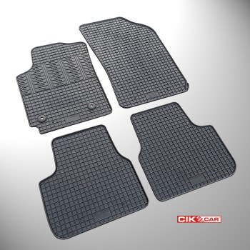 ΜΑΡΚΕ ΠΑΤΑΚΙΑ ΣΕ ΣΚΑΦΗ ΛΑΣΤΙΧΟ ΓΙΑ CITROEN C4 CACTUS 2014-10/2020 ΣΕ ΜΑΥΡΟ ΧΡΩΜΑ ΜΕ ΚΟΥΜΠΩΜΑΤΑ CIK - 4 ΤΕΜ.