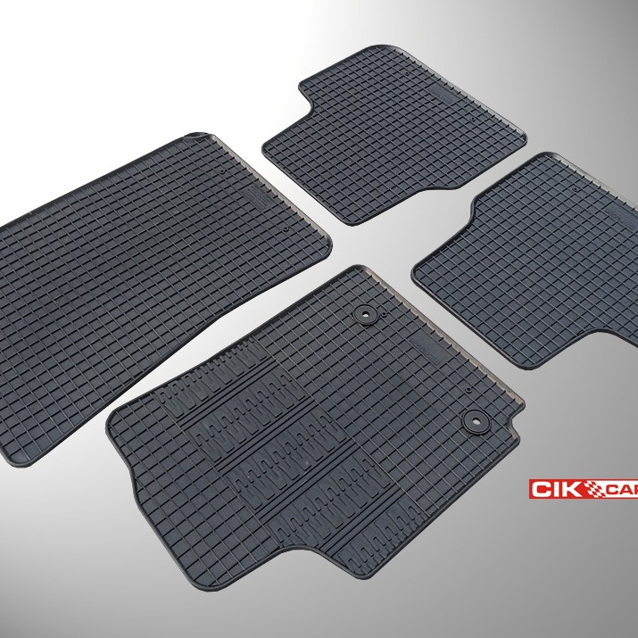 ΜΑΡΚΕ ΠΑΤΑΚΙΑ ΣΕ ΣΚΑΦΗ ΛΑΣΤΙΧΟ ΓΙΑ CITROEN C4 CACTUS 2014-10/2020 ΣΕ ΜΑΥΡΟ ΧΡΩΜΑ ΜΕ ΚΟΥΜΠΩΜΑΤΑ CIK - 4 ΤΕΜ.