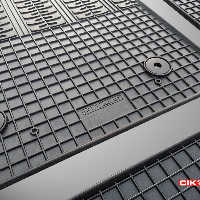 ΜΑΡΚΕ ΠΑΤΑΚΙΑ ΣΕ ΣΚΑΦΗ ΛΑΣΤΙΧΟ ΓΙΑ CITROEN C4 CACTUS 2014-10/2020 ΣΕ ΜΑΥΡΟ ΧΡΩΜΑ ΜΕ ΚΟΥΜΠΩΜΑΤΑ CIK - 4 ΤΕΜ.