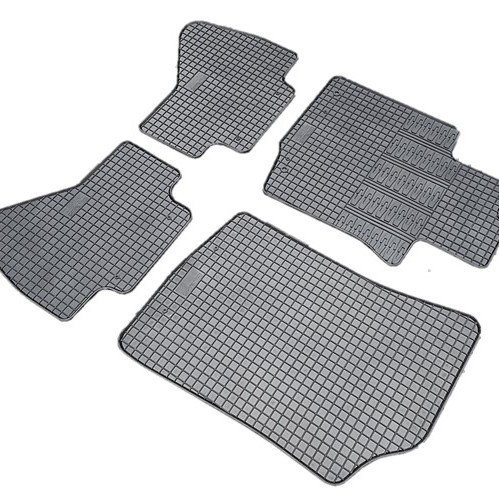 ΜΑΡΚΕ ΠΑΤΑΚΙΑ ΣΕ ΣΚΑΦΗ ΛΑΣΤΙΧΟ ΓΙΑ CITROEN C1 / PEUGEOT 107 / TOYOTA AYGO 2005-2014 ΣΕ ΜΑΥΡΟ ΧΡΩΜΑ ΧΩΡΙΣ ΚΟΥΜΠΩΜΑΤΑ CIK - 4 ΤΕΜ.