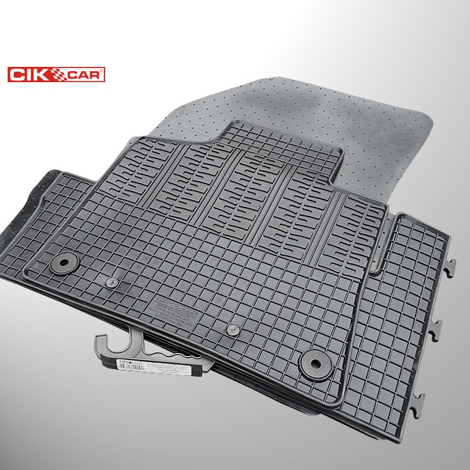 ΜΑΡΚΕ ΠΑΤΑΚΙΑ ΣΕ ΣΚΑΦΗ ΛΑΣΤΙΧΟ ΓΙΑ CITROEN C4 PICASSO 5D 2014-2018 ΣΕ ΜΑΥΡΟ ΧΡΩΜΑ ΜΕ ΚΟΥΜΠΩΜΑΤΑ CIK - 4 ΤΕΜ.