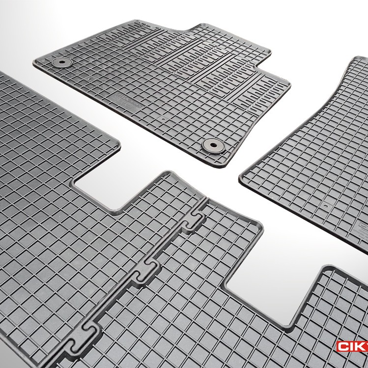 ΜΑΡΚΕ ΠΑΤΑΚΙΑ ΣΕ ΣΚΑΦΗ ΛΑΣΤΙΧΟ ΓΙΑ CITROEN C4 PICASSO 5D 2014-2018 ΣΕ ΜΑΥΡΟ ΧΡΩΜΑ ΜΕ ΚΟΥΜΠΩΜΑΤΑ CIK - 4 ΤΕΜ.