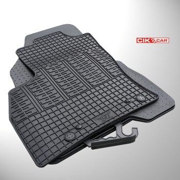 ΜΑΡΚΕ ΠΑΤΑΚΙΑ ΣΕ ΣΚΑΦΗ ΛΑΣΤΙΧΟ ΓΙΑ CITROEN NEMO MULTISPACE / PEUGEOT BIPPER TEPEE / FIAT QUBO 2008+ ΣΕ ΜΑΥΡΟ ΧΡΩΜΑ ΜΕ ΚΟΥΜΠΩΜΑΤΑ CIK - 4 ΤΕΜ.