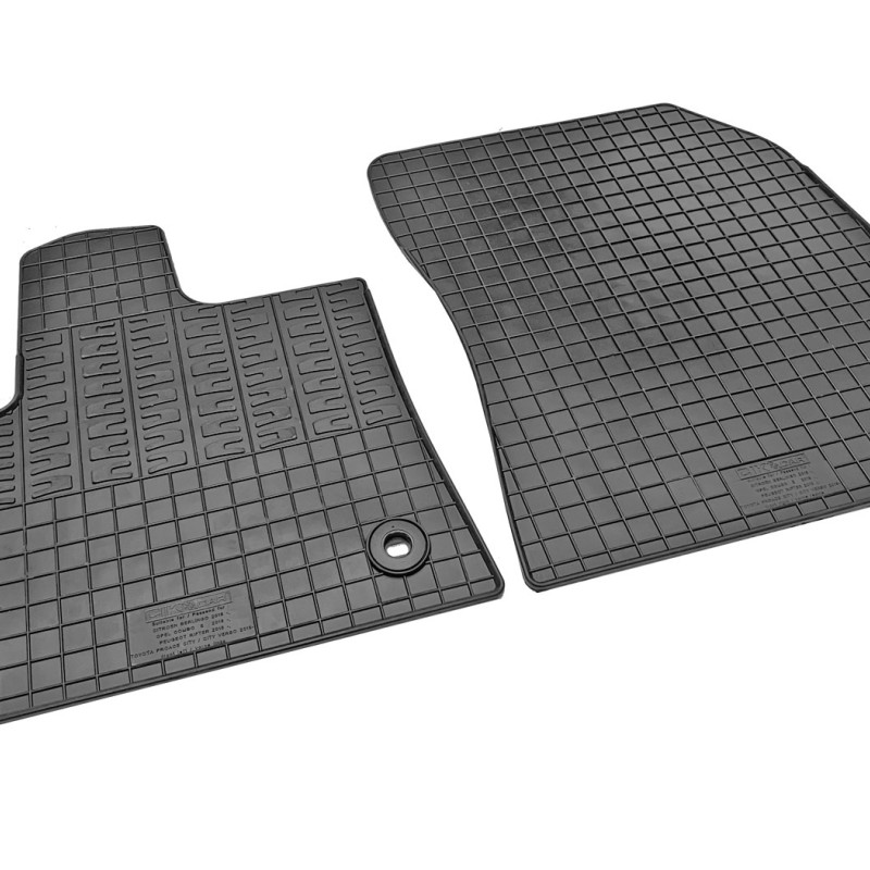 ΜΑΡΚΕ ΠΑΤΑΚΙΑ ΣΕ ΣΚΑΦΗ ΛΑΣΤΙΧΟ ΓΙΑ CITROEN BERLINGO 5ΘΕΣΙΟ 2018+ / OPEL COMBO E 5ΘΕΣΙΟ 2018+ / PEUGEOT RIFTER 5ΘΕΣΙΟ 2018+ ΣΕ ΜΑΥΡΟ ΧΡΩΜΑ ΜΕ ΣΤΡΟΓΓΥΛΑ ΚΟΥΜΠΩΜΑΤΑ CIK - 4 ΤΕΜ.