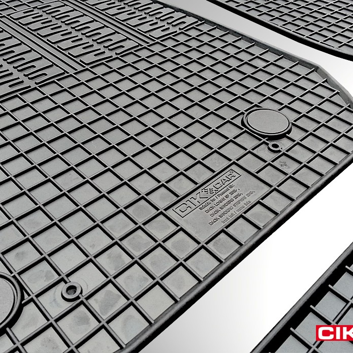 ΜΑΡΚΕ ΠΑΤΑΚΙΑ ΣΕ ΣΚΑΦΗ ΛΑΣΤΙΧΟ ΓΙΑ DACIA LOGAN 2012+ / DACIA SANDERO 2012-2020 / DACIA SANDERO STEPWAY 2012-2020 ΣΕ ΜΑΥΡΟ ΧΡΩΜΑ ΜΕ ΚΟΥΜΠΩΜΑΤΑ CIK - 4 ΤΕΜ.