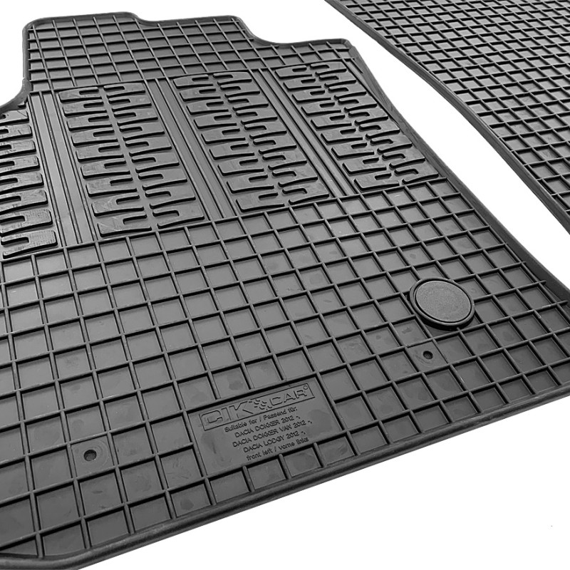 ΜΑΡΚΕ ΠΑΤΑΚΙΑ ΣΕ ΣΚΑΦΗ ΛΑΣΤΙΧΟ ΓΙΑ DACIA DOKKER FURGON 2ΘΕΣΙΟ 2012-2021 ΣΕ ΜΑΥΡΟ ΧΡΩΜΑ ΜΕ ΚΟΥΜΠΩΜΑΤΑ CIK - 2 ΤΕΜ.