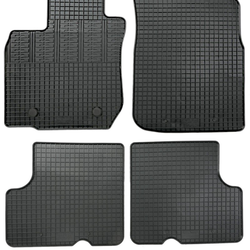 ΜΑΡΚΕ ΠΑΤΑΚΙΑ ΣΕ ΣΚΑΦΗ ΛΑΣΤΙΧΟ ΓΙΑ DACIA DUSTER 2X4 2010-2018 ΣΕ ΜΑΥΡΟ ΧΡΩΜΑ ΜΕ ΚΟΥΜΠΩΜΑΤΑ CIK - 4 ΤΕΜ.