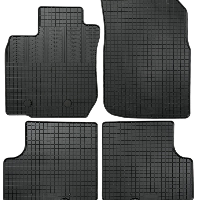 ΜΑΡΚΕ ΠΑΤΑΚΙΑ ΣΕ ΣΚΑΦΗ ΛΑΣΤΙΧΟ ΓΙΑ DACIA DUSTER 4X4 2010-2018 ΣΕ ΜΑΥΡΟ ΧΡΩΜΑ ΜΕ ΚΟΥΜΠΩΜΑΤΑ CIK - 4 ΤΕΜ.