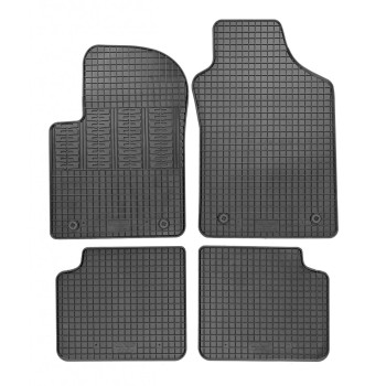 ΜΑΡΚΕ ΠΑΤΑΚΙΑ ΣΕ ΣΚΑΦΗ ΛΑΣΤΙΧΟ ΓΙΑ FIAT 500 2007-2016 ΣΕ ΜΑΥΡΟ ΧΡΩΜΑ ΜΕ ΚΟΥΜΠΩΜΑΤΑ CIK - 4 ΤΕΜ.