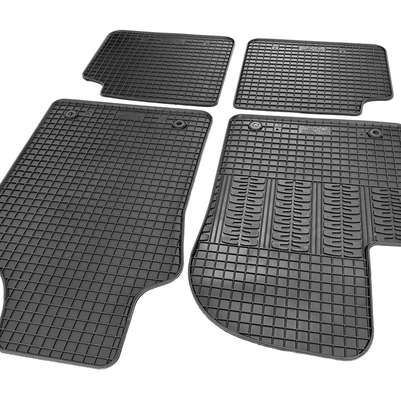 ΜΑΡΚΕ ΠΑΤΑΚΙΑ ΣΕ ΣΚΑΦΗ ΛΑΣΤΙΧΟ ΓΙΑ FIAT 500 2007-2016 ΣΕ ΜΑΥΡΟ ΧΡΩΜΑ ΜΕ ΚΟΥΜΠΩΜΑΤΑ CIK - 4 ΤΕΜ.