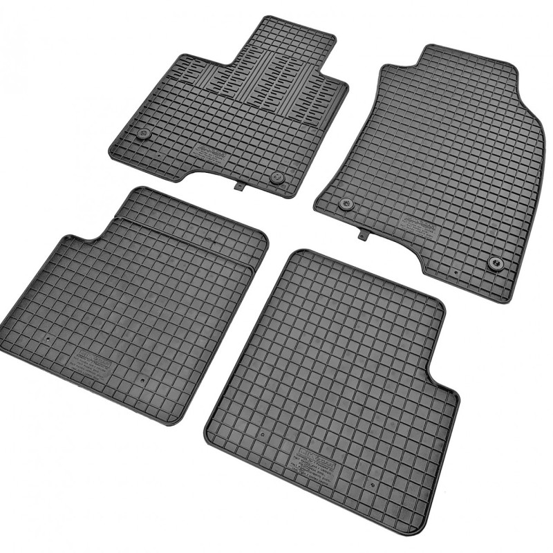 ΜΑΡΚΕ ΠΑΤΑΚΙΑ ΣΕ ΣΚΑΦΗ ΛΑΣΤΙΧΟ ΓΙΑ FIAT PANDA 2012-2020 / FIAT PANDA 4X4 2012-2020 ΣΕ ΜΑΥΡΟ ΧΡΩΜΑ ΜΕ ΚΟΥΜΠΩΜΑΤΑ CIK - 4 ΤΕΜ.