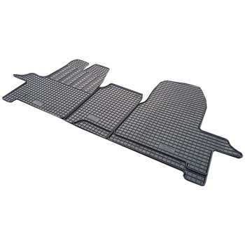 ΜΑΡΚΕ ΠΑΤΑΚΙΑ ΣΕ ΣΚΑΦΗ ΛΑΣΤΙΧΟ ΓΙΑ FORD TRANSIT 2/3ΘΕΣΙΟ 2014+ / TOURNEO CUSTOM 2/3ΘΕΣΙΟ 2012+ (1Η ΣΕΙΡΑ ΚΑΘΙΣΜΑΤΩΝ) ΣΕ ΜΑΥΡΟ ΧΡΩΜΑ ΧΩΡΙΣ ΚΟΥΜΠΩΜΑΤΑ CIK - 3 ΤΕΜ.