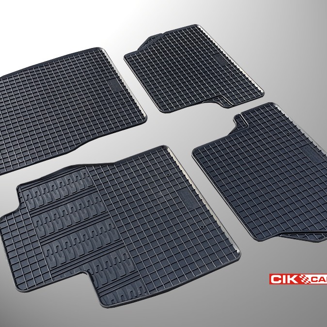 ΜΑΡΚΕ ΠΑΤΑΚΙΑ ΣΕ ΣΚΑΦΗ ΛΑΣΤΙΧΟ ΓΙΑ FORD FOCUS 2 2005-2011 ΣΕ ΜΑΥΡΟ ΧΡΩΜΑ ΧΩΡΙΣ ΚΟΥΜΠΩΜΑΤΑ CIK - 4 ΤΕΜ.