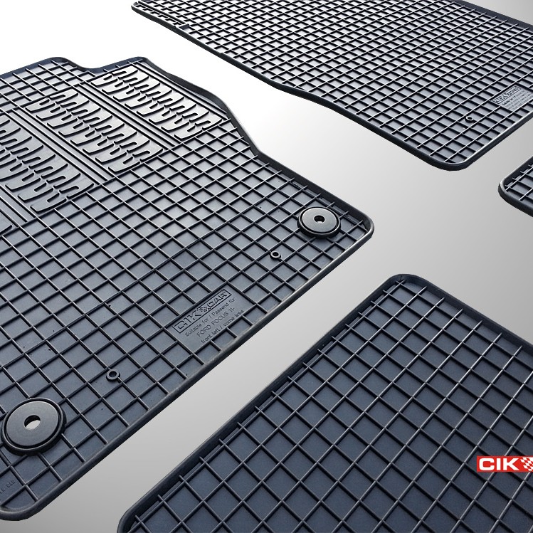 ΜΑΡΚΕ ΠΑΤΑΚΙΑ ΣΕ ΣΚΑΦΗ ΛΑΣΤΙΧΟ ΓΙΑ FORD FOCUS 2011-2015 ΣΕ ΜΑΥΡΟ ΧΡΩΜΑ ΜΕ ΚΟΥΜΠΩΜΑΤΑ CIK - 4 ΤΕΜ.