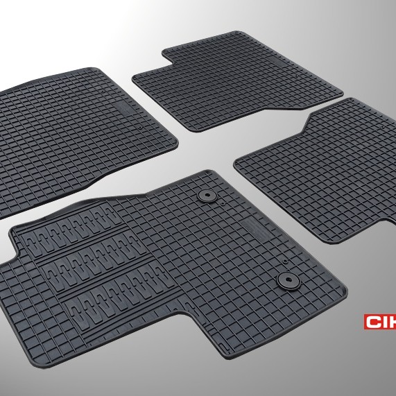 ΜΑΡΚΕ ΠΑΤΑΚΙΑ ΣΕ ΣΚΑΦΗ ΛΑΣΤΙΧΟ ΓΙΑ FORD TRANSIT CONNECT TOURNEO 5ΘΕΣΙΟ 2014+ ΣΕ ΜΑΥΡΟ ΧΡΩΜΑ ΜΕ ΚΟΥΜΠΩΜΑΤΑ CIK - 4 ΤΕΜ.