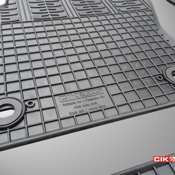 ΜΑΡΚΕ ΠΑΤΑΚΙΑ ΣΕ ΣΚΑΦΗ ΛΑΣΤΙΧΟ ΓΙΑ FORD KUGA 2008-2013 ΣΕ ΜΑΥΡΟ ΧΡΩΜΑ ΜΕ ΚΟΥΜΠΩΜΑΤΑ CIK - 4 ΤΕΜ.