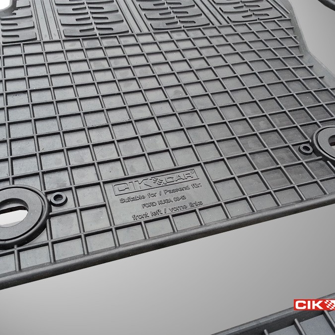 ΜΑΡΚΕ ΠΑΤΑΚΙΑ ΣΕ ΣΚΑΦΗ ΛΑΣΤΙΧΟ ΓΙΑ FORD KUGA 2008-2013 ΣΕ ΜΑΥΡΟ ΧΡΩΜΑ ΜΕ ΚΟΥΜΠΩΜΑΤΑ CIK - 4 ΤΕΜ.
