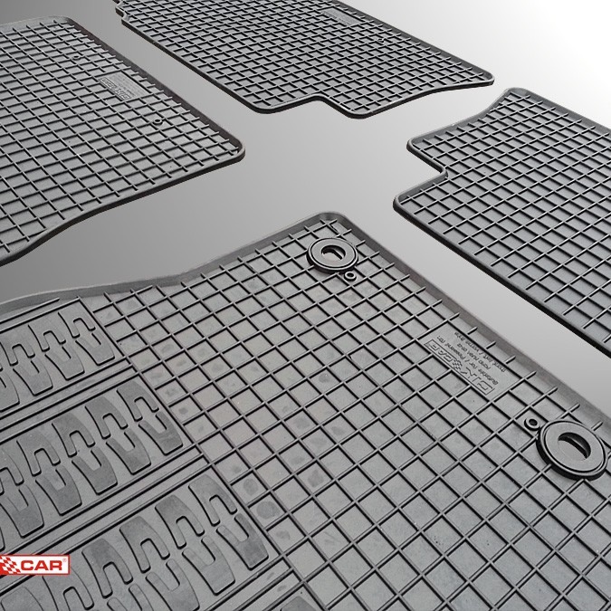 ΜΑΡΚΕ ΠΑΤΑΚΙΑ ΣΕ ΣΚΑΦΗ ΛΑΣΤΙΧΟ ΓΙΑ FORD KUGA 2008-2013 ΣΕ ΜΑΥΡΟ ΧΡΩΜΑ ΜΕ ΚΟΥΜΠΩΜΑΤΑ CIK - 4 ΤΕΜ.