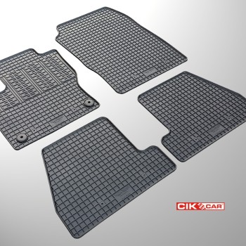 ΜΑΡΚΕ ΠΑΤΑΚΙΑ ΣΕ ΣΚΑΦΗ ΛΑΣΤΙΧΟ ΓΙΑ FORD FOCUS FACELIFT 2014-2018 ΣΕ ΜΑΥΡΟ ΧΡΩΜΑ ΜΕ ΚΟΥΜΠΩΜΑΤΑ CIK - 4 ΤΕΜ.