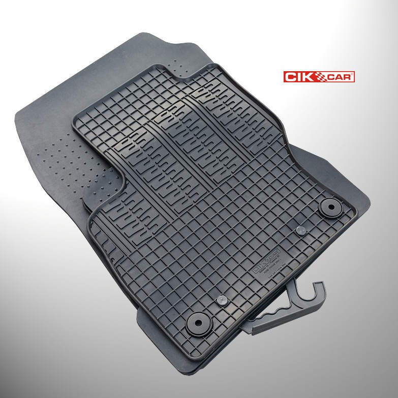 ΜΑΡΚΕ ΠΑΤΑΚΙΑ ΣΕ ΣΚΑΦΗ ΛΑΣΤΙΧΟ ΓΙΑ FORD FOCUS FACELIFT 2014-2018 ΣΕ ΜΑΥΡΟ ΧΡΩΜΑ ΜΕ ΚΟΥΜΠΩΜΑΤΑ CIK - 4 ΤΕΜ.