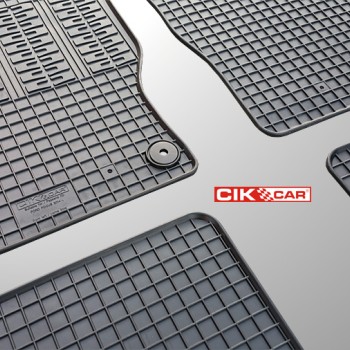 ΜΑΡΚΕ ΠΑΤΑΚΙΑ ΣΕ ΣΚΑΦΗ ΛΑΣΤΙΧΟ ΓΙΑ FORD FOCUS FACELIFT 2014-2018 ΣΕ ΜΑΥΡΟ ΧΡΩΜΑ ΜΕ ΚΟΥΜΠΩΜΑΤΑ CIK - 4 ΤΕΜ.