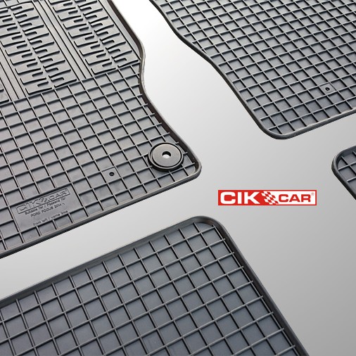 ΜΑΡΚΕ ΠΑΤΑΚΙΑ ΣΕ ΣΚΑΦΗ ΛΑΣΤΙΧΟ ΓΙΑ FORD FOCUS FACELIFT 2014-2018 ΣΕ ΜΑΥΡΟ ΧΡΩΜΑ ΜΕ ΚΟΥΜΠΩΜΑΤΑ CIK - 4 ΤΕΜ.