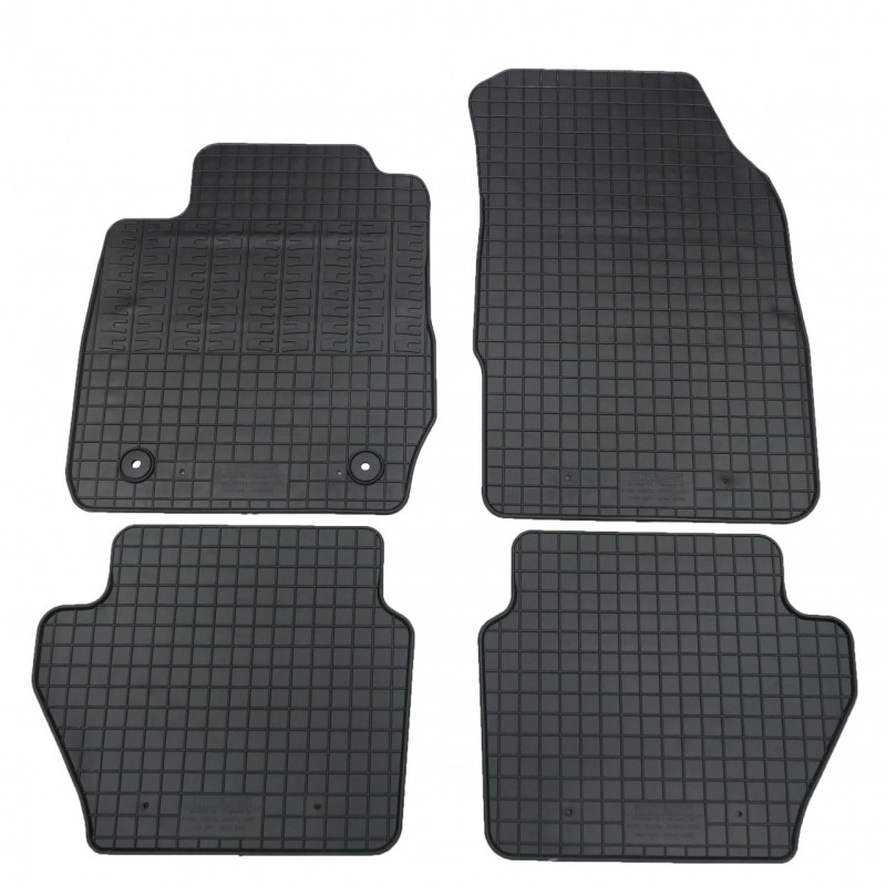 ΜΑΡΚΕ ΠΑΤΑΚΙΑ ΣΕ ΣΚΑΦΗ ΛΑΣΤΙΧΟ ΓΙΑ FORD FIESTA 3D / ST 5D / ST2 2017+ ΣΕ ΜΑΥΡΟ ΧΡΩΜΑ ΜΕ ΚΟΥΜΠΩΜΑΤΑ CIK - 4 ΤΕΜ.