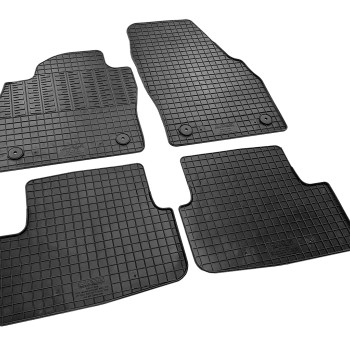 ΜΑΡΚΕ ΠΑΤΑΚΙΑ ΣΕ ΣΚΑΦΗ ΛΑΣΤΙΧΟ ΓΙΑ VW POLO MK6 2017+ / AUDI A1 2018+ ΣΕ ΜΑΥΡΟ ΧΡΩΜΑ ΜΕ ΚΟΥΜΠΩΜΑΤΑ CIK - 4 ΤΕΜ.