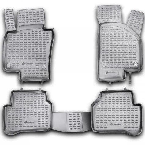 ΜΑΡΚΕ ΠΑΤΑΚΙΑ ΣΕ ΣΚΑΦΗ TPE ΛΑΣΤΙΧΟ ΓΙΑ VW TOUAREG 2010-2015 /2015-2018  ΣΕ ΜΑΥΡΟ ΧΡΩΜΑ NOVLINE - 4 ΤΕΜ.