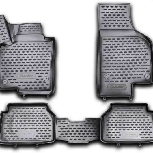 ΜΑΡΚΕ ΠΑΤΑΚΙΑ ΣΕ ΣΚΑΦΗ TPE ΛΑΣΤΙΧΟ ΓΙΑ VW TIGUAN 12/2007-2016  ΣΕ ΜΑΥΡΟ ΧΡΩΜΑ NOVLINE - 4 ΤΕΜ.