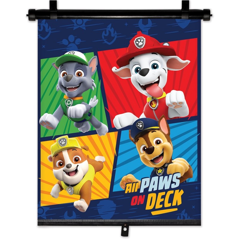 ΚΟΥΡΤΙΝΑΚΙ ΗΛΙΟΠΡΟΣΤΑΣΙΑΣ ΣΕ ΡΟΛΟ PAW PATROL BOY 36x45cm ΓΙΑ ΠΛΑΙΝΟ ΤΖΑΜΙ/ΠΙΣΩ ΠΑΡΜΠΡΙΖ  ΑΜΙΟ - 1 ΤΕΜ.