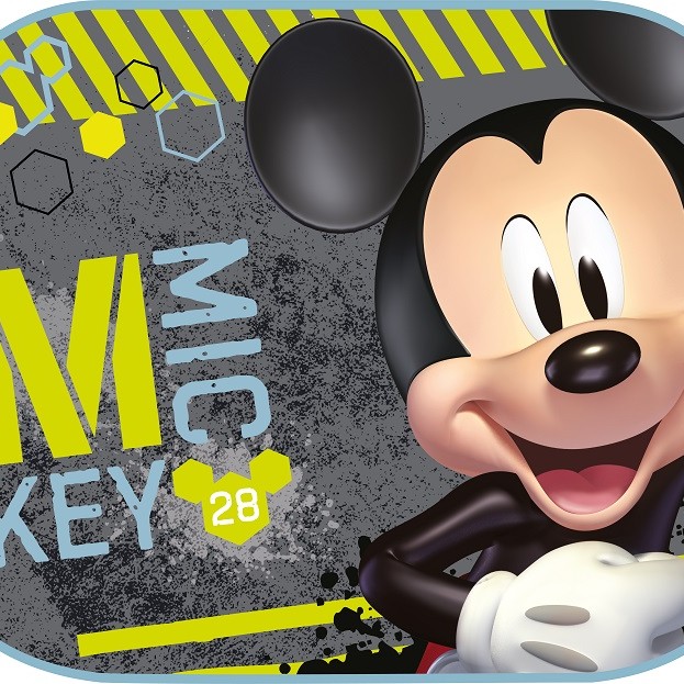 ΗΛΙΟΠΡΟΣΤΑΣΙΕΣ ΠΛΑΙΝΕΣ MICKEY ΜΕ ΒΕΝΤΟΥΖΑ 44x35cm AMIO - 2 Τεμ.
