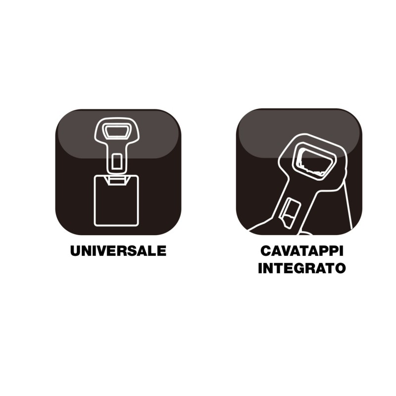 ΑΠΕΝΕΡΓΟΠΟΙΗΤΗΣ ΖΩΝΗΣ MINI MUTO UNIVERSAL ΜΑΥΡΟ/ΧΡΩΜΙΟ 64x22mm​ SIMONI RACING - 1 TEM