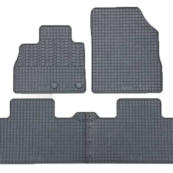 ΜΑΡΚΕ ΠΑΤΑΚΙΑ ΣΕ ΣΚΑΦΗ ΛΑΣΤΙΧΟ ΓΙΑ RENAULT SCENIC 09/2016+ / GRAND SCENIC 09/2016+ ΣΕ ΜΑΥΡΟ ΧΡΩΜΑ ΜΕ ΚΟΥΜΠΩΜΑΤΑ CIK - 4 ΤΕΜ.