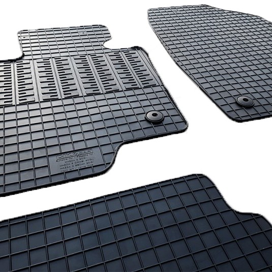 ΜΑΡΚΕ ΠΑΤΑΚΙΑ ΣΕ ΣΚΑΦΗ ΛΑΣΤΙΧΟ ΓΙΑ MAZDA 6 SEDAN 2013+ ΣΕ ΜΑΥΡΟ ΧΡΩΜΑ ΜΕ ΚΟΥΜΠΩΜΑΤΑ CIK - 4 ΤΕΜ.