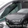 ΑΝΕΜΟΘΡΑΥΣΤΕΣ ΓΙΑ AUDI E-TRON SPORTBACK 5D 2020+  ΣΕΤ ΑΥΤΟΚΙΝΗΤΟΥ ΑΠΟ ΕΥΚΑΜΠΤΟ ΦΙΜΕ ΠΛΑΣΤΙΚΟ HEKO - 4 ΤΕΜ.