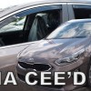 ΑΝΕΜΟΘΡΑΥΣΤΕΣ ΓΙΑ KIA CEED 5D HTB 2017+   ΣΕΤ ΑΥΤΟΚΙΝΗΤΟΥ ΑΠΟ ΕΥΚΑΜΠΤΟ ΦΙΜΕ ΠΛΑΣΤΙΚΟ HEKO - 4 ΤΕΜ.