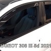 ΑΝΕΜΟΘΡΑΥΣΤΕΣ ΓΙΑ PEUGEOT 308 5D 2021+ ΣΕΤ ΑΥΤΟΚΙΝΗΤΟΥ ΑΠΟ ΕΥΚΑΜΠΤΟ ΦΙΜΕ ΠΛΑΣΤΙΚΟ HEKO - 4 ΤΕΜ.