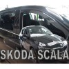 ΑΝΕΜΟΘΡΑΥΣΤΕΣ ΓΙΑ SKODA SCALA 5D 2019+ ΣΕΤ ΑΥΤΟΚΙΝΗΤΟΥ ΑΠΟ ΕΥΚΑΜΠΤΟ ΦΙΜΕ ΠΛΑΣΤΙΚΟ HEKO - 4 ΤΕΜ.