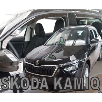 ΑΝΕΜΟΘΡΑΥΣΤΕΣ ΓΙΑ SKODA KAMIQ 5D 2019+ ΣΕΤ ΑΥΤΟΚΙΝΗΤΟΥ ΑΠΟ ΕΥΚΑΜΠΤΟ ΦΙΜΕ ΠΛΑΣΤΙΚΟ HEKO - 4 ΤΕΜ.