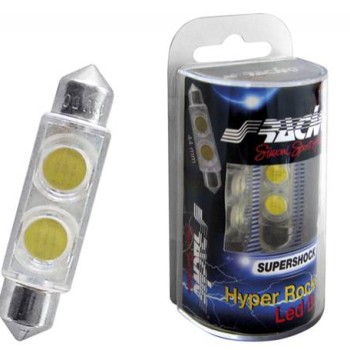 ΛΑΜΠΑΚΙΑ ΠΛΑΦΟΝΙΕΡΑΣ 12V 10x44mm HYPER-MICROLED2 ΛΕΥΚΟ 2ΤΕΜ.